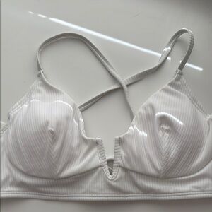White Strappy Women's Bikini
